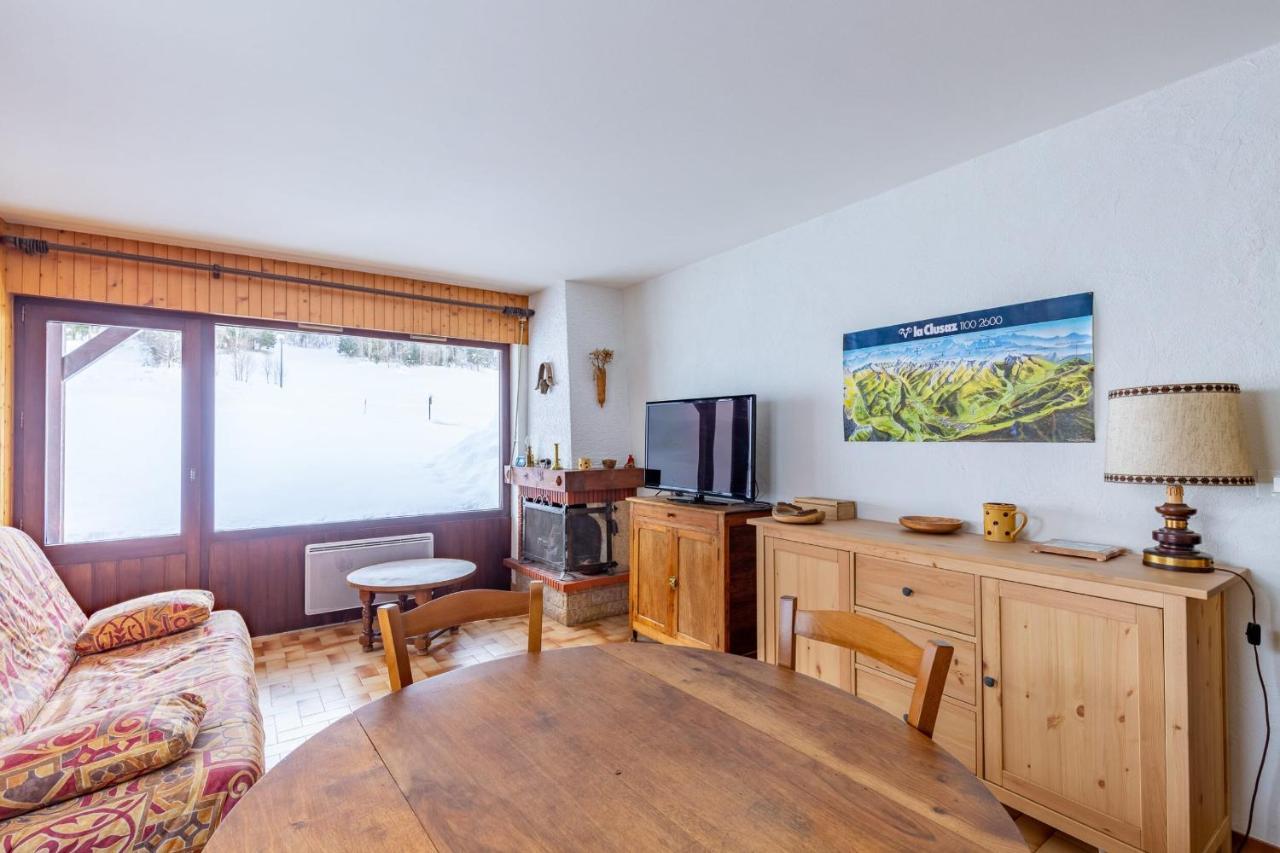 Apartment With Terrace At The Foot Of The Slopes 라클루자 외부 사진